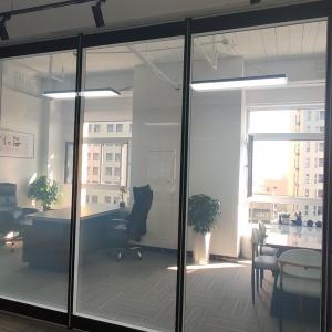 Unleash Office Potential with Innovative Switchable Glass Partitions!