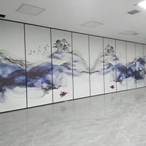 Abstract Landscape Painting Movable Wall