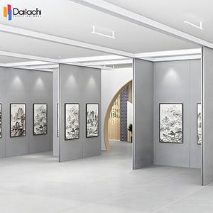 Acoustic Operable Wall Exhibition Room Divider For Art Gallery