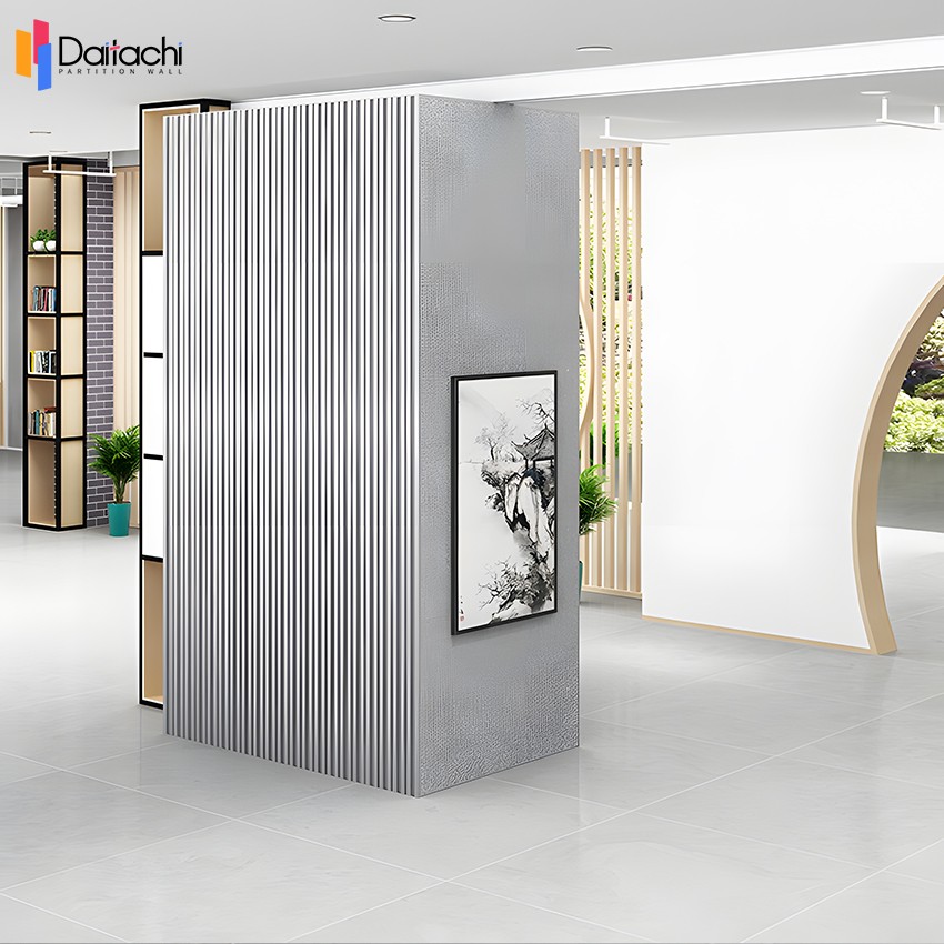 Acoustic Operable Wall Exhibition Room Divider For Art Gallery