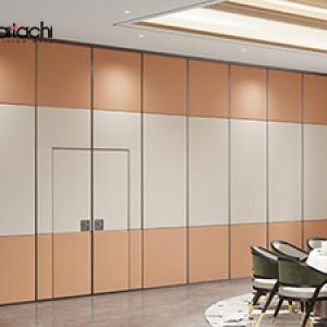 Bicolored Movable Wall System for Hotel