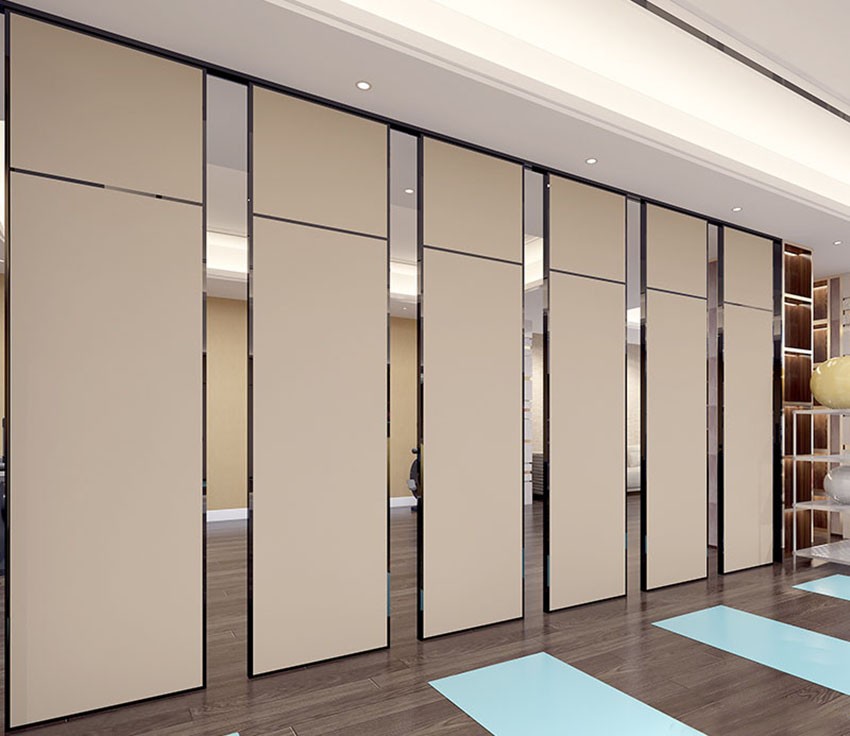 Customizable Movable Wall For Yoga Studio Fitness Room