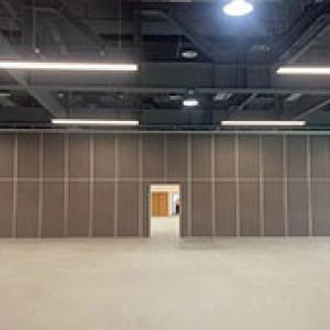 Exhibition Center Movable Partition Wall With Double Doors