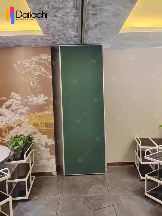 Hotel Restaurant Moving Panel Room Divider Screen