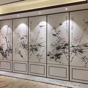 Landscape Painting Movable Partition Walls