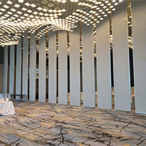 Manual Operable Walls & Room Partitions in Shenzhen Hotel Banquet Hall