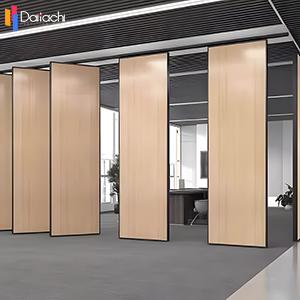 Office Wooden Movable Partition Wall & Sliding Operable Wall