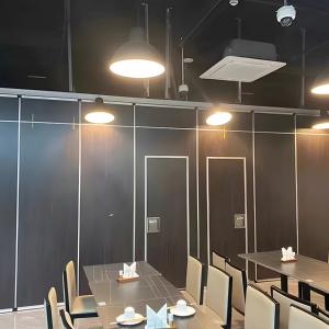 Semi Automated Operable Walls & Room Partitions For Restaurant