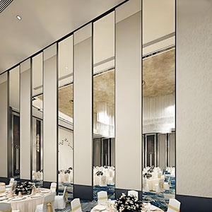 Semi-Automatic Operable Acoustic Partition Wall for Hotel Restaurant