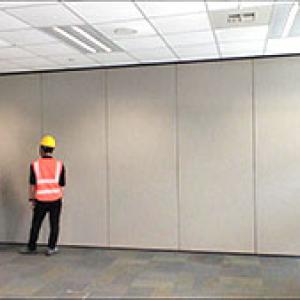 Semi-automatic Fabric Partition Wall