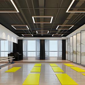 Sliding Movable Partition Wall For Gym Dance Yoga Studio