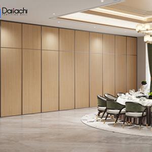 Wooden Retractable Room Divider Motorized Partition Wall