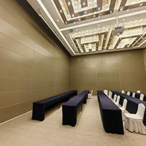 Government Conference Room Vertical Folding Acoustic Movable Walls 