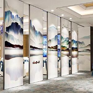 Landscape Painting High Partition Wall